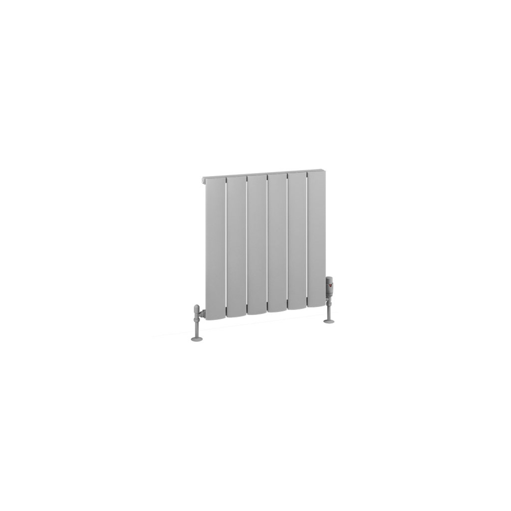 [89.0276] Malmesbury 600 x 565mm Aluminium Radiator - Matt Grey