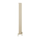 Malmesbury 1800 x 185mm Aluminium Radiator - Matt Cappuccino