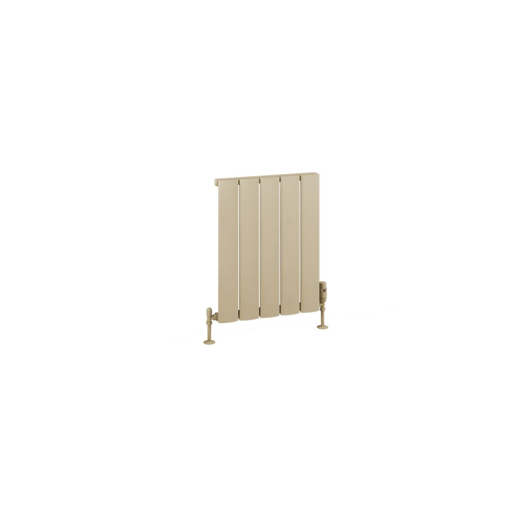 [89.0482] Malmesbury 600 x 470mm Aluminium Radiator - Matt Cappuccino