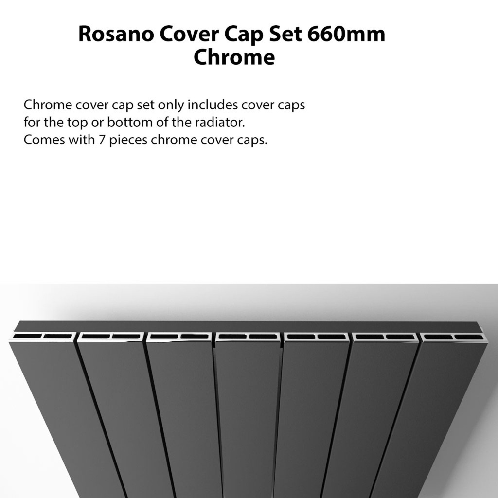 Rosano Cover Cap Set 660mm - Chrome