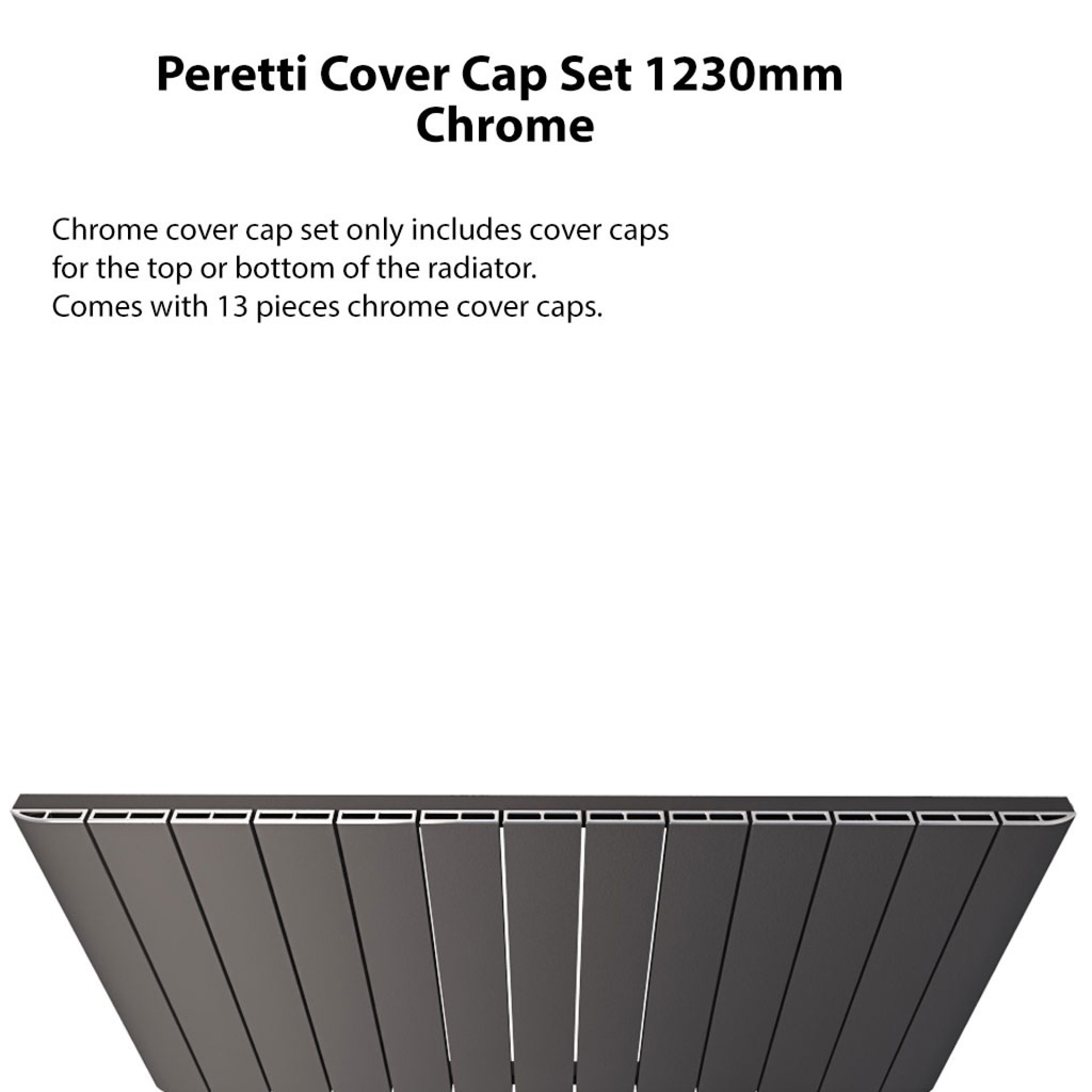 Peretti Cover Cap Set 1230mm - Chrome