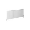 Vesima 600 x 1403mm Aluminium Radiator - Matt White