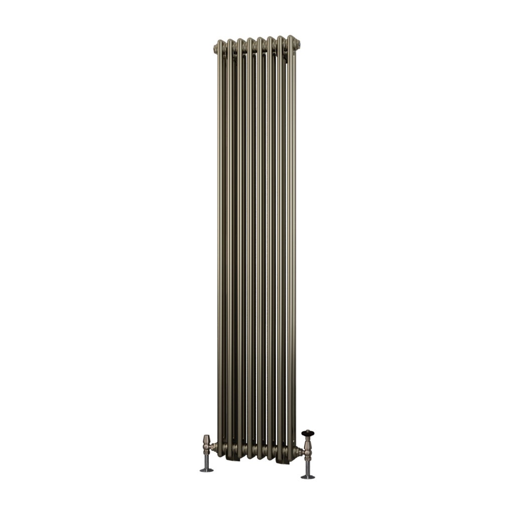 Rivassa 2 Column Radiator 1800 x 383mm - Bronze Effect