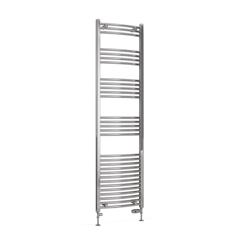 Wendover Curved Multirail 1800 x 500mm - Chrome