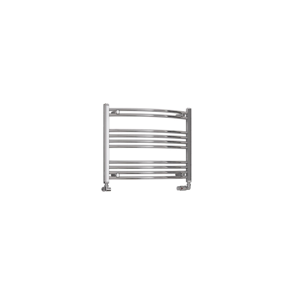 Wendover Curved Multirail 600 x 750mm - Chrome