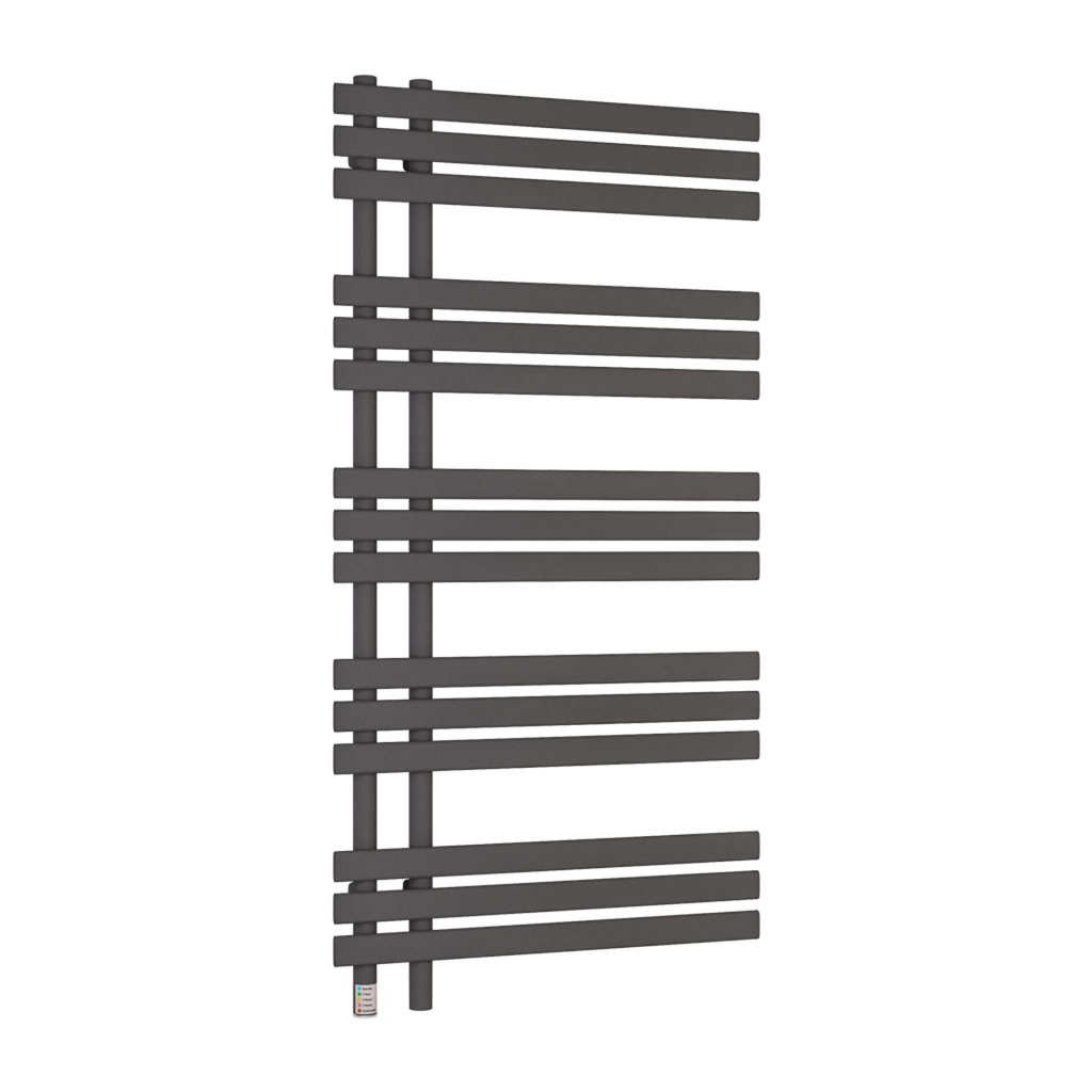 Loddon Dry Element Towel Rail 1200 x 600mm - Matt Anthracite