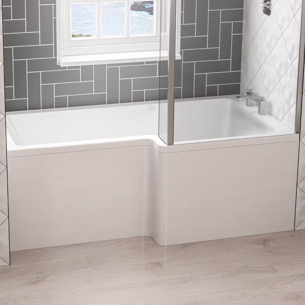 [42.6067] Portland L-Shape Front Panel 1600 x 560mm Beauforte