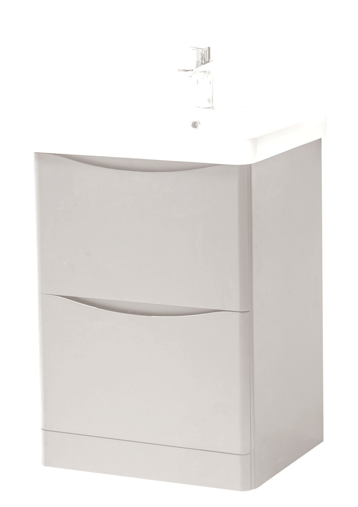 [ARC600FS-C] Kartell K-VIT Arc 600 x 460mm Floor Standing Unit - Matt Cashmere