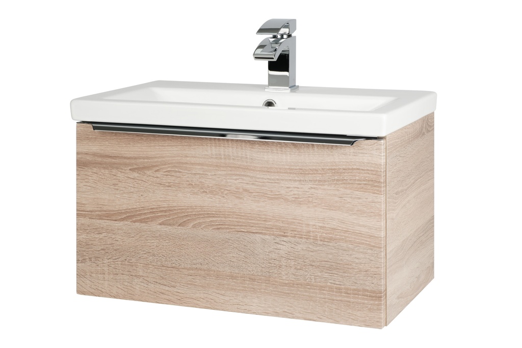 [KOR600WM-O] Kartell K-VIT Kore Wall Hung 600mm Drawer Unit - Oak