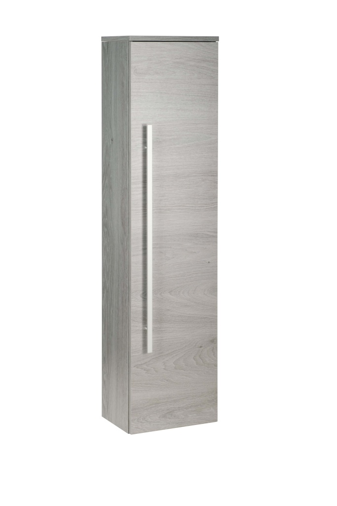 [PSO1400SU] Kartell K-VIT Purity 1400mm Wall Mounted Side Unit - Silver Oak