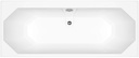 Kartell K-VIT Astlea Duo 1700 x 750mm Bath