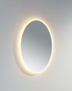 Kartell K-VIT Burleigh 700 x 500mm Oval with White Acrylic Edge