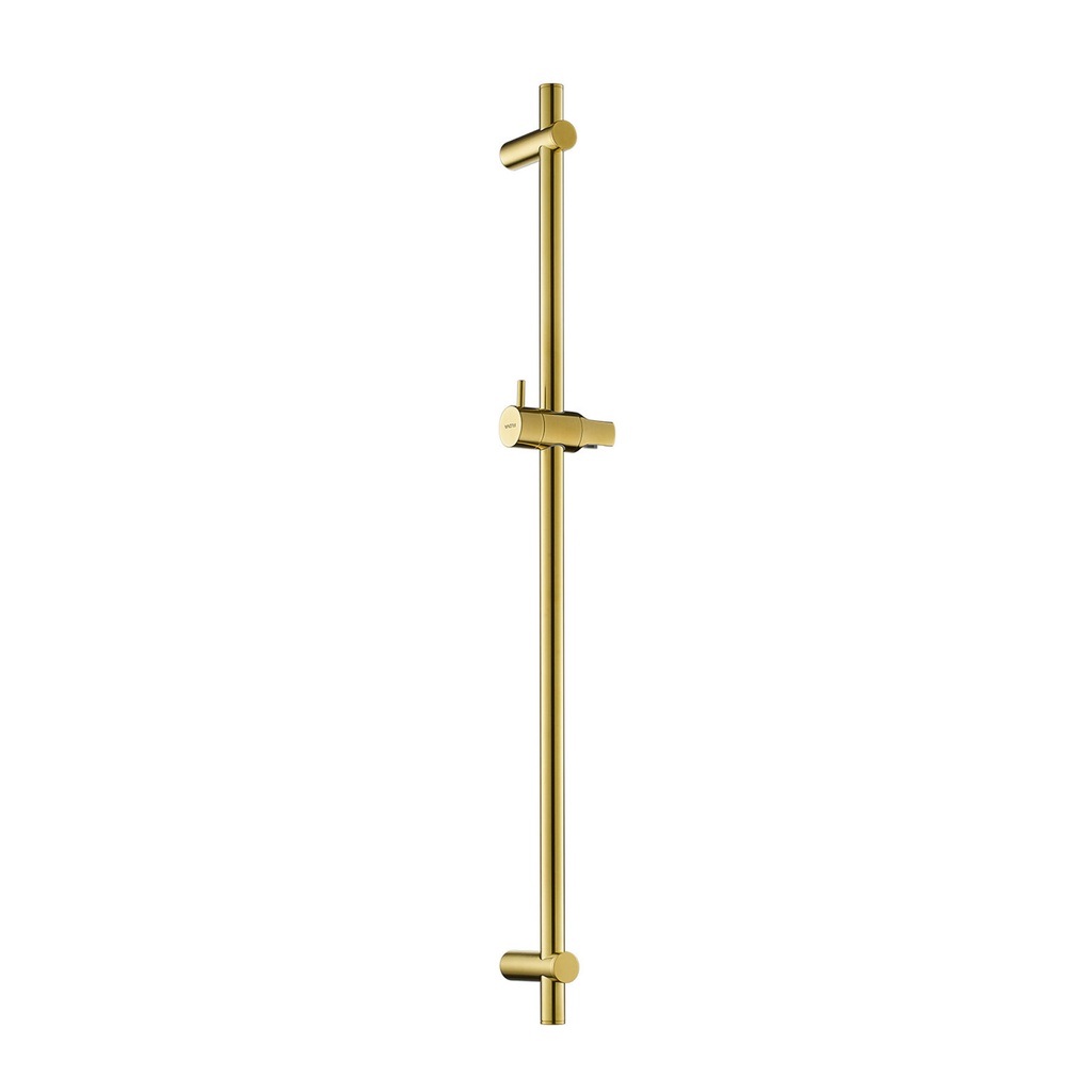 Round Slide Rail Only - Brushed Gold