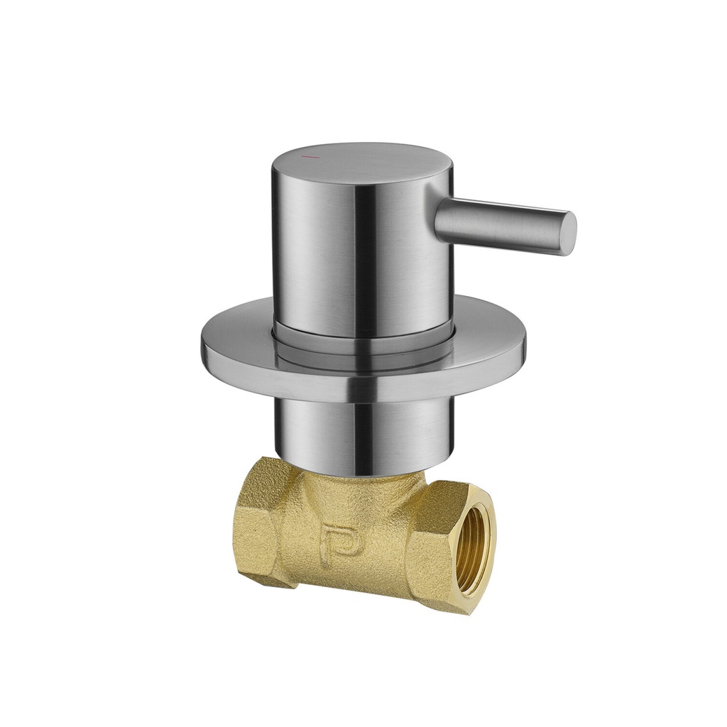 [BN-LVWMCONCW] Levo Cold Wall Mounted Shut Off Valve  - Brushed Nickel
