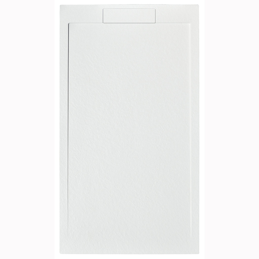 [TRG-803-WS] Tissino Giorgio Lux Rectangle Shower Tray 1000 x 800mm - White Slate