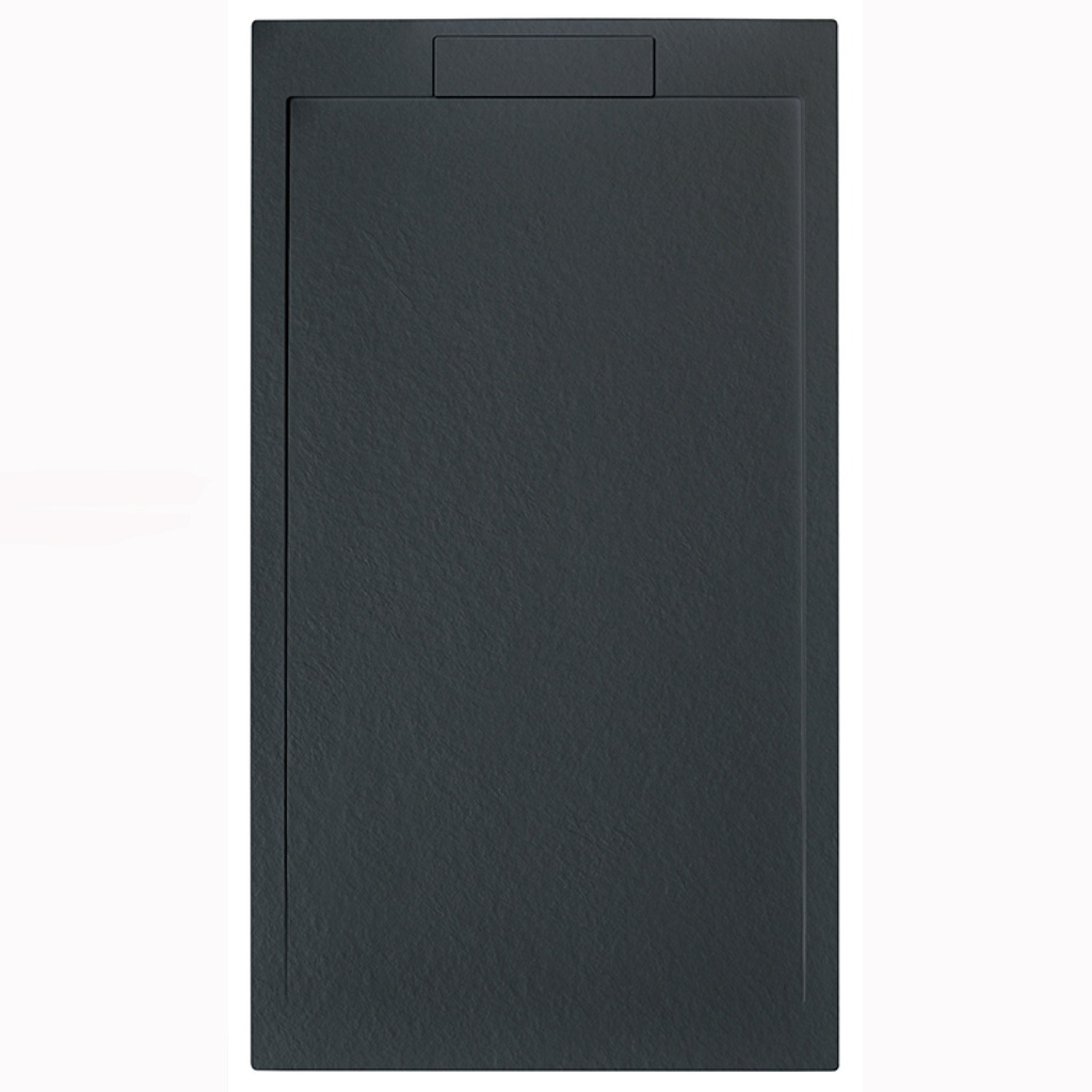 Giorgio Lux Rectangle Shower Tray 1600 x 900mm - Graphite Slate