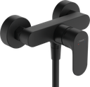 hansgrohe Rebris S Single Lever Shower Mixer for Exposed Installation - Matt Black