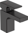 hansgrohe Vernis Shape Single Lever Basin Mixer 70 Coolstart with Pop-Up Waste Set - Matt Black