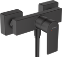 hansgrohe Vernis Shape Single Lever Shower Mixer for Exposed Installation - Matt Black