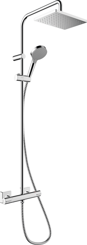 [26286000] hansgrohe Vernis Shape Showerpipe 230 1Jet with Thermostat - Chrome