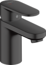 hansgrohe Vernis Blend Single Lever Basin Mixer 70 Coolstart with Pop-Up Waste Set - Matt Black