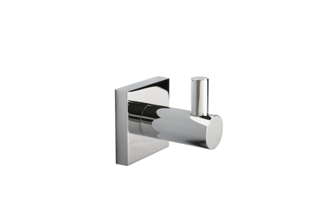 Atlanta Single Hook - Chrome