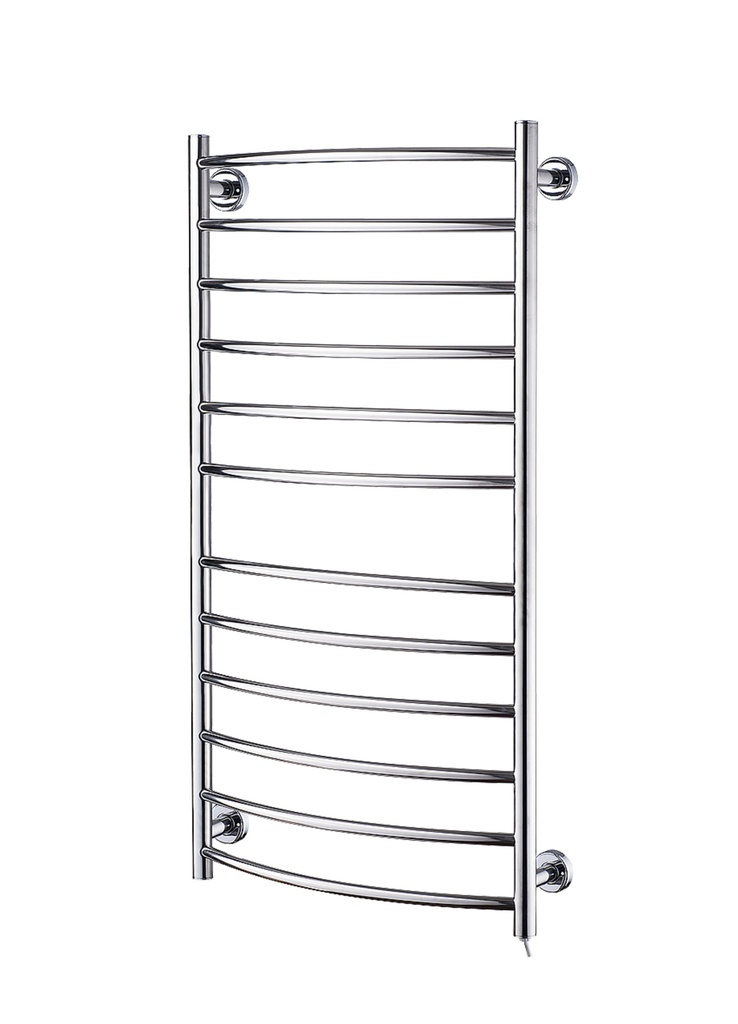 [AQ90LC] Aquilo Ladder Style Curved Towel Rail 90W - Low Surface Temp