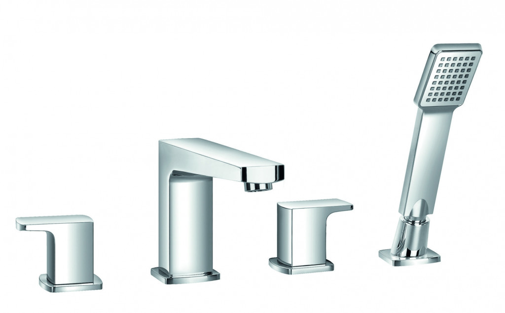 [DE4HBSM] Dekka 4-Hole Deck Mounted Bath and Shower Mixer