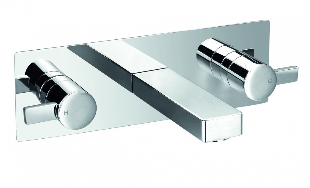 STR8 3-Hole Concealed Basin Mixer