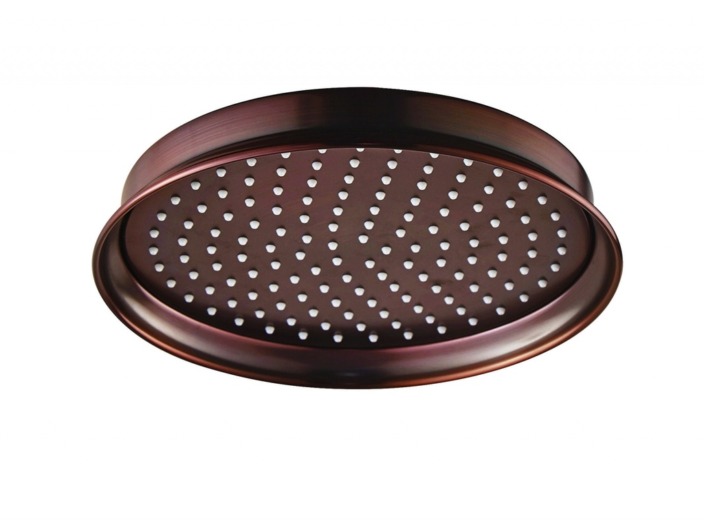 [KI024-ORB] 225mm Traditional Brass Rainshower - Oil Rubbed Bronze