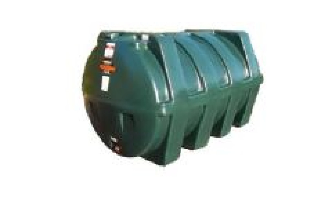 2500L Horizontal Single Skin Oil Tank