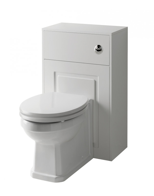 [FUR508AS] Kartell K-VIT Astley 500mm WC Unit - Matt White