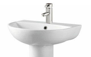 [POT542KA] Kartell K-VIT Kameo 550mm 1TH Basin (Pedestal and Tap sold separately)