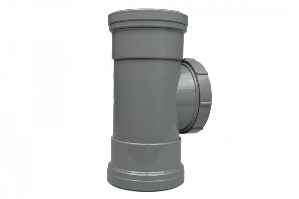 [PPRSB4AP] 110MM RING SEAL SOIL ACCESS PIPE D/SKT BL