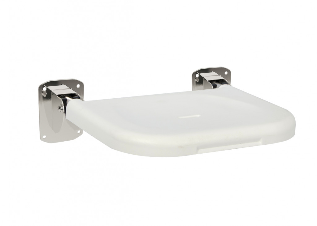 BTX FOLD SH SEAT MIRROR POLISH BACKPLATES