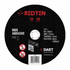 DART CUT DISC FLAT 115MM PACK 10