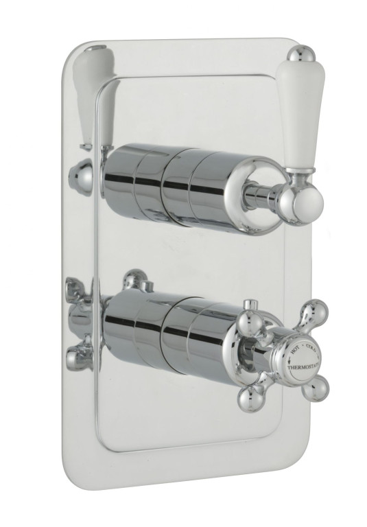 JTP GROV TH CONCEALED 2 OUTLET SH VALVE, VERT