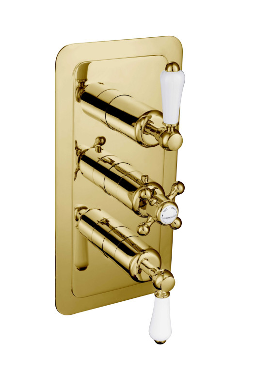 JTP GROV TH CONCEALED 2 OUTLET SH VALVE, VERT