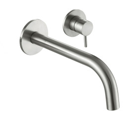 JTP INOX 2 HOLE WMSINGLE LEVER BASIN MIXER