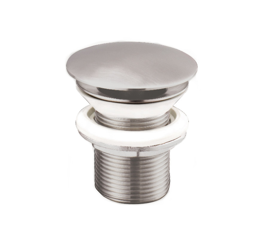 JTP INOX BASIN WASTE, CLICK-CLACK, SLOTTED