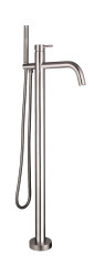 JTP INOX FLOOR ST&ING BATH & SH MIXER WITH KI