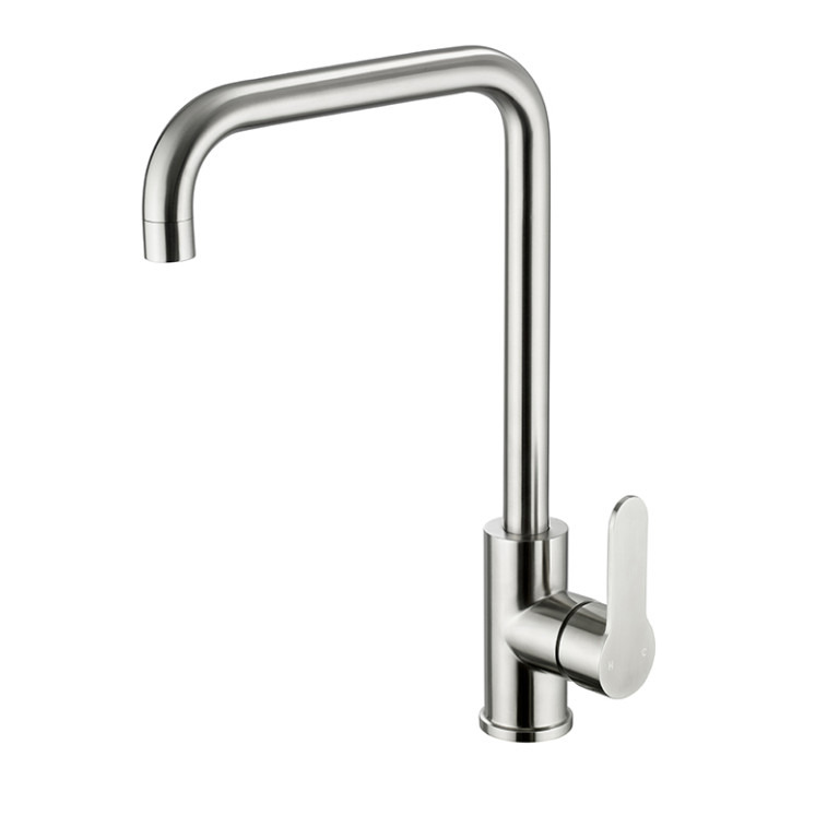 [JTPIX183] JTP INOX MONO SL SINK MIXER, SWIVEL SPOUT,