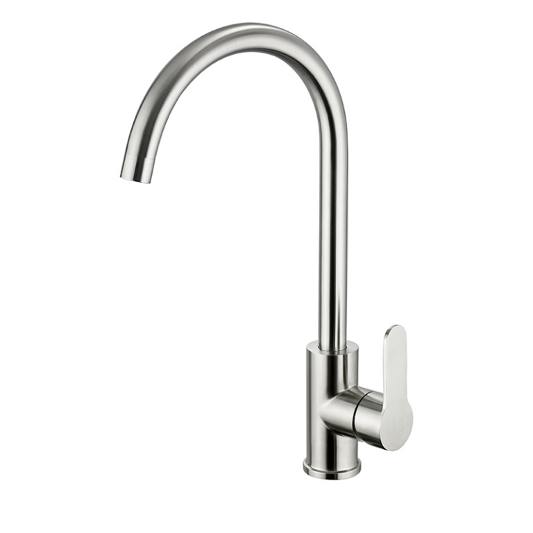 [JTPIX182] JTP INOX SL SINK MIXER, SWIVEL SPOUT