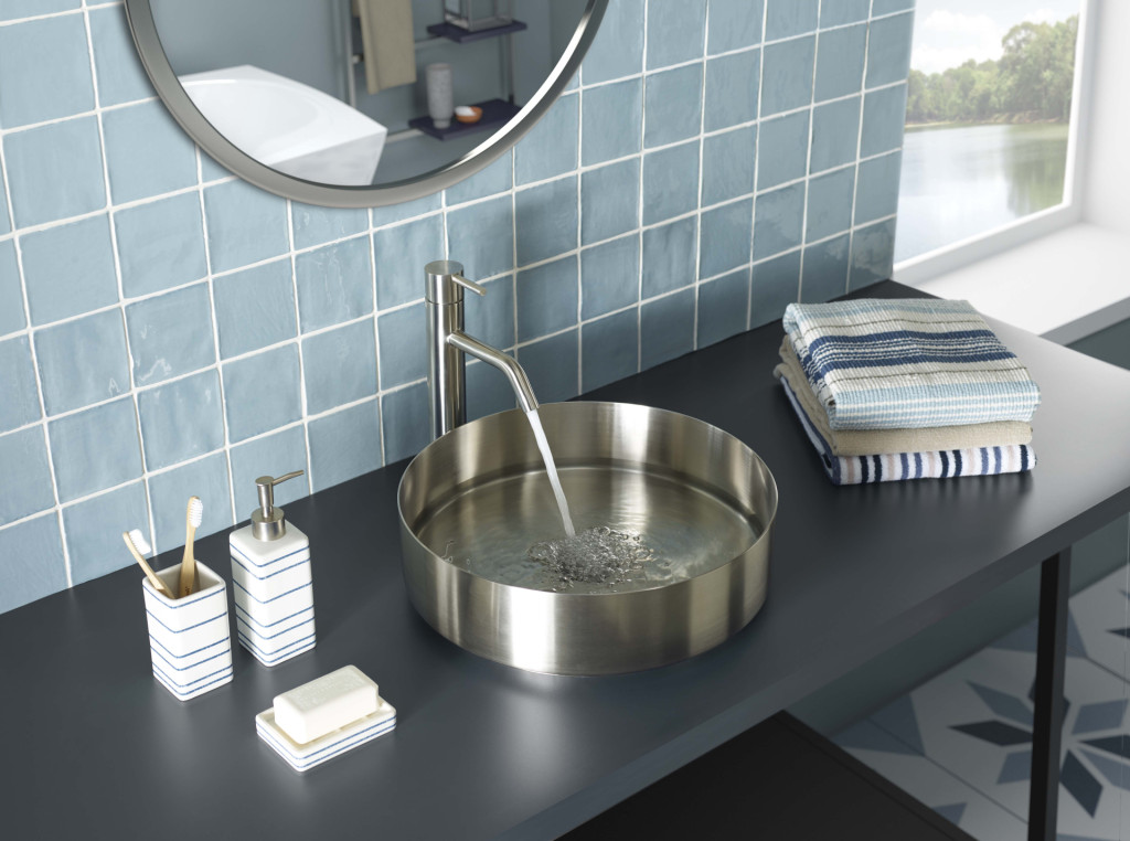 JTP INOX SS GRADE 304 SS COUNTER TOP BASIN WI