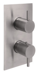 JTP INOX TH CONCEALED 2 OUTLET SH VALVE