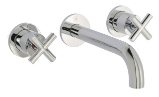 JTP SOLEX 3 HOLE WMBASIN MIXER