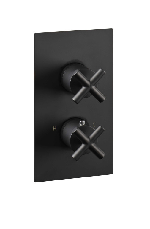 JTP SOLEX CONCEALED THERMO DUAL VERT VALVE MT
