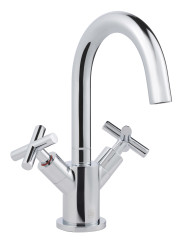 JTP SOLEX MONO DECK MOUNTED, SWIVEL SPOUT BAS