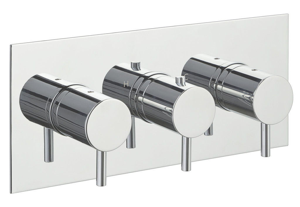 JTP SOLEX TH CONCEALED 3 OUTLET SH VALVE