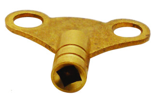 RADIATOR VENT KEY BRASS